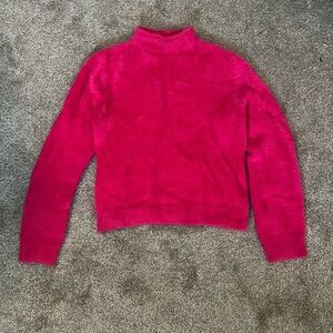 Universal Thread Bright Pink Mock Neck Sweater